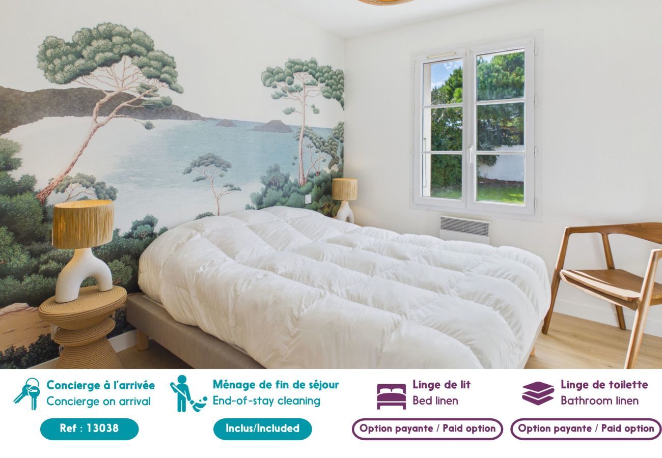 House in Saint-Clément-des-Baleines - Comfortable House & Garden for 6, Walkable