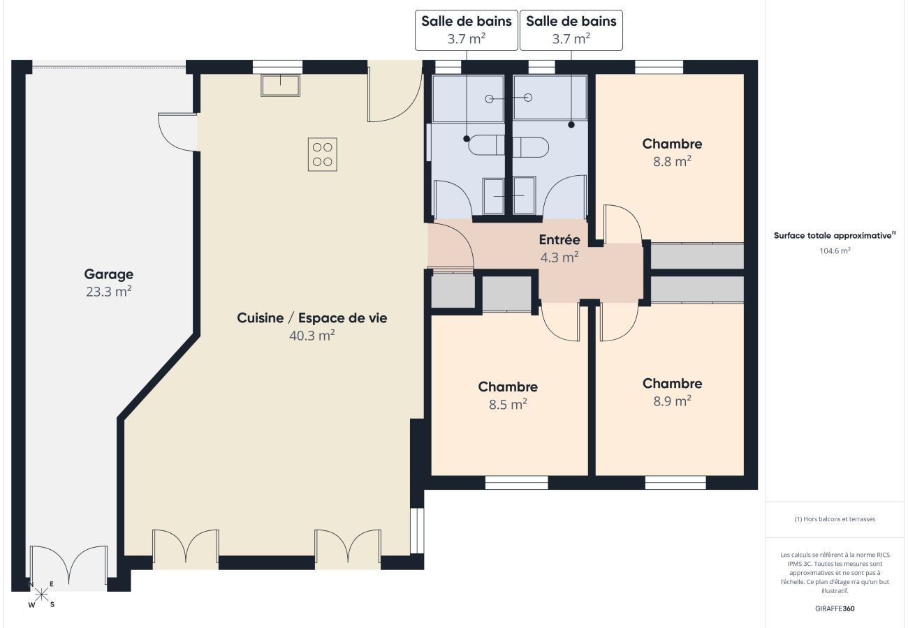 House in Saint-Clément-des-Baleines - Comfortable House & Garden for 6, Walkable