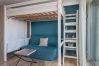 Estudio en La Baule-Escoublac -  A 40m de la playa, frente al mar, estudio para 4 Estudio en La Baule-Escoublac -  A 40m de la playa, frente al mar, estudio para 4