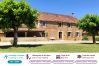 Casa en Saint-Crépin-et-Carlucet - Casa rural para 12 con terraza y piscina compartida