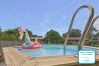 Casa en Lanton - Piscina, jardín y juegos infantiles – Casa para 6