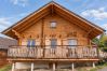 Chalet en Le Dévoluy - A 250 m de pistas, chalet 10 pers y piscina común