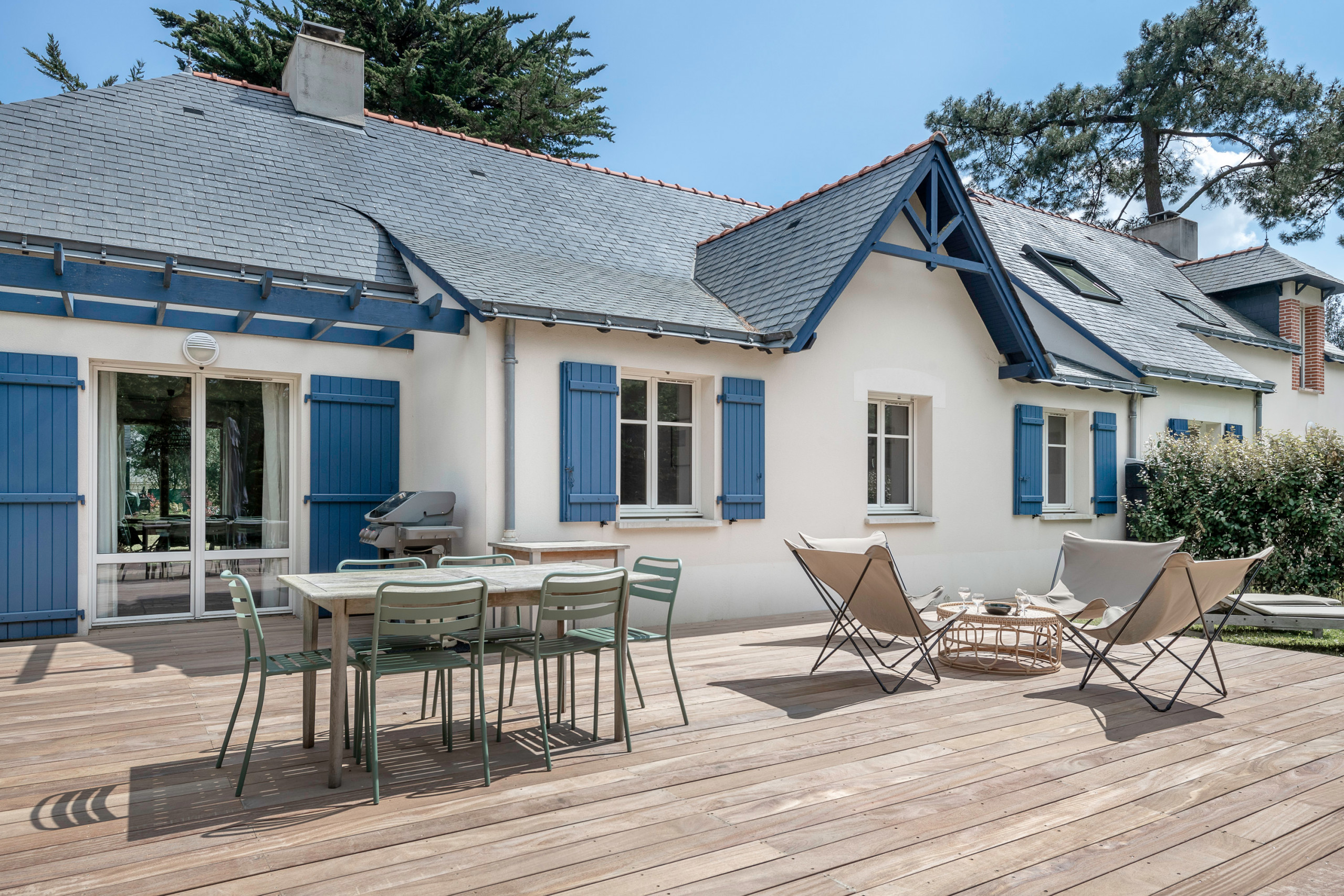 Casa en Pornichet - A 500m de Playa - Villa 6 pers - Terraza
