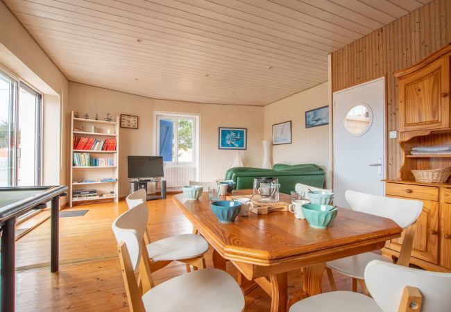 Casa en Bretignolles-sur-Mer - Casa para 6 - jardín y terraza - 300m de la playa Casa en Bretignolles-sur-Mer - Casa para 6 - jardín y terraza - 300m de la playa