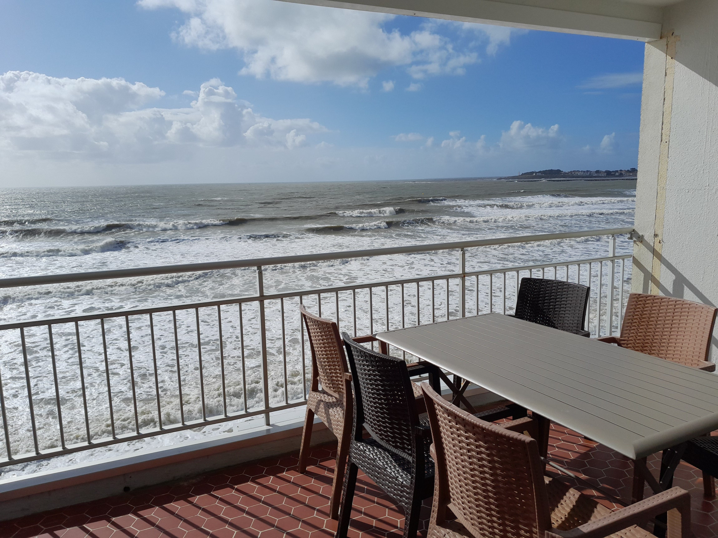 Apartamento en Saint-Gilles-Croix-de-Vie - Piso para 6 en la playa grande, St Gilles