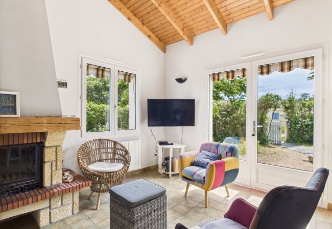 Casa en Bretignolles-sur-Mer - Una casa para 10 con jardín junto al mar Casa en Bretignolles-sur-Mer - Una casa para 10 con jardín junto al mar