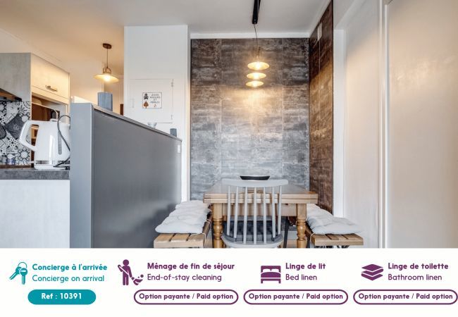 Apartamento en Saint-Jean-de-Monts - Piso para 4 - Playa a 250m en St Jean de Monts Apartamento en Saint-Jean-de-Monts - Piso para 4 - Playa a 250m en St Jean de Monts
