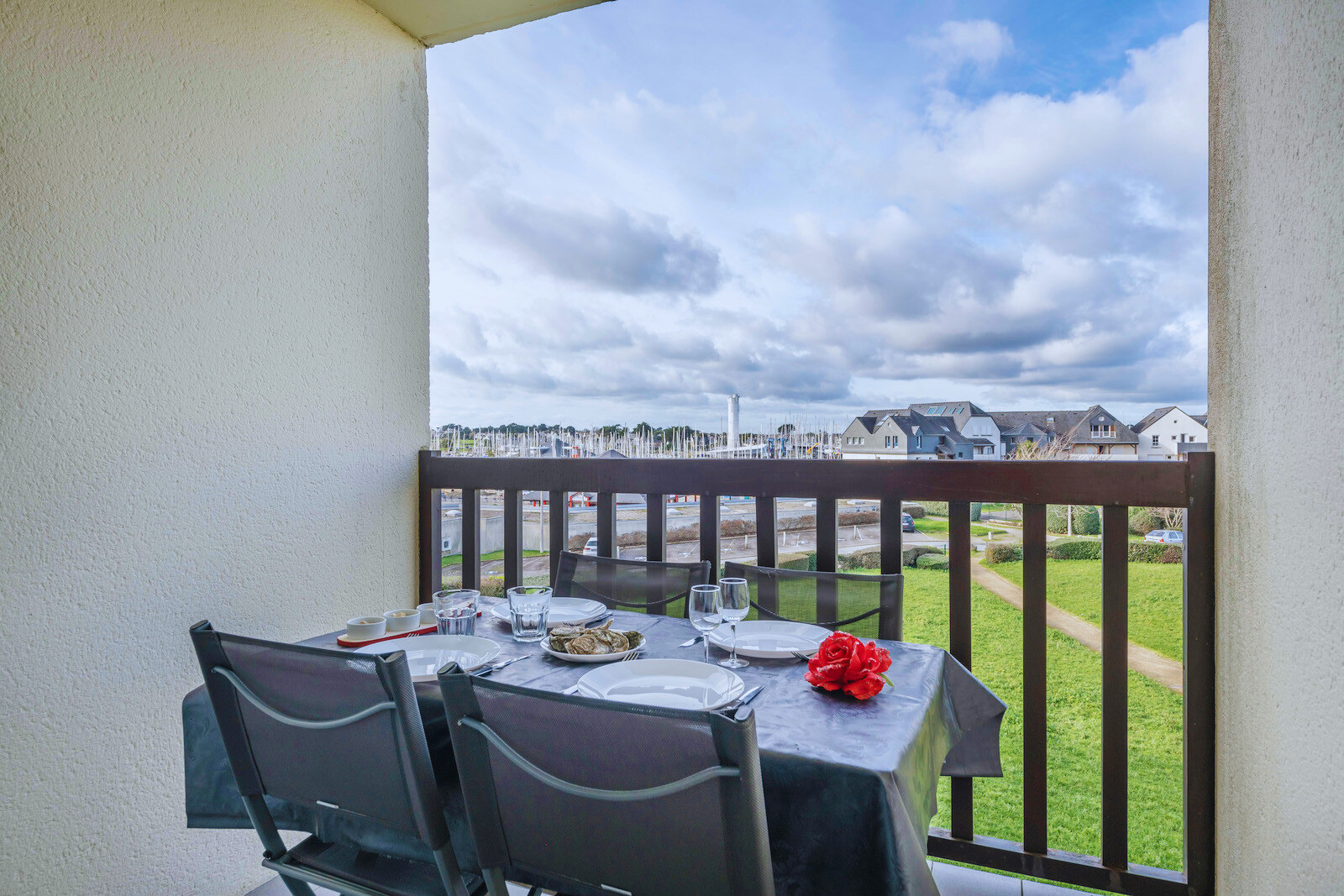 Apartamento en Arzon - A 600 m de la playa - Vista del puerto de Crouesty