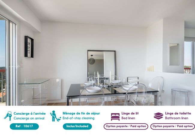 Apartamento en Pornichet - Playa de 350 m, increíble vista de la bahía de La Baule Apartamento en Pornichet - Playa de 350 m, increíble vista de la bahía de La Baule