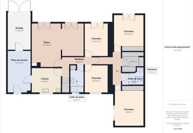 Casa en Brem-sur-Mer -  Naturaleza y descubrimiento para 8 personas en Brem Casa en Brem-sur-Mer -  Naturaleza y descubrimiento para 8 personas en Brem