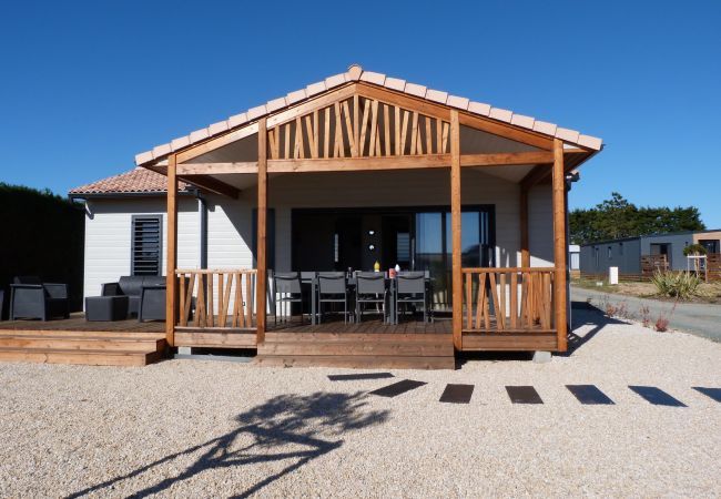 Chalet en Bretignolles-sur-Mer - Chalet para 6, residencia  con piscina Chalet en Bretignolles-sur-Mer - Chalet para 6, residencia  con piscina