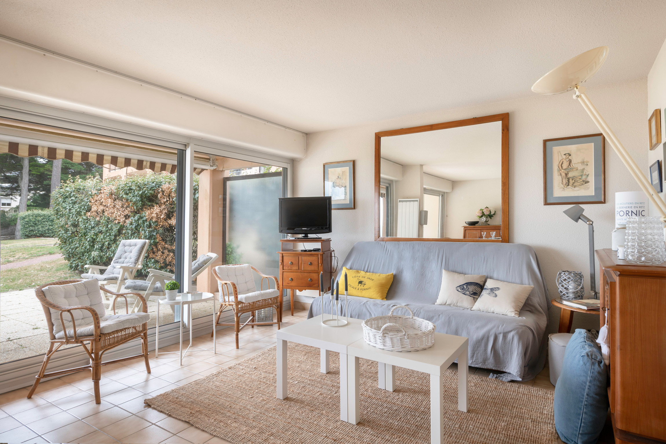 Apartamento en Pornic - Frente al mar, cerca de la playa para 4 personas.