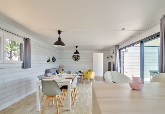 Chalet en Bretignolles-sur-Mer - Chalet para 8, residencia con piscina climatizada Chalet en Bretignolles-sur-Mer - Chalet para 8, residencia con piscina climatizada