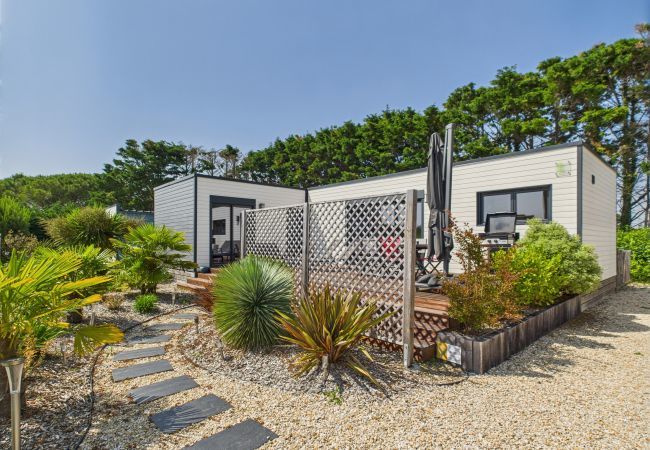 Chalet en Bretignolles-sur-Mer - Chalet climatizado para 6- Piscina comunitaria