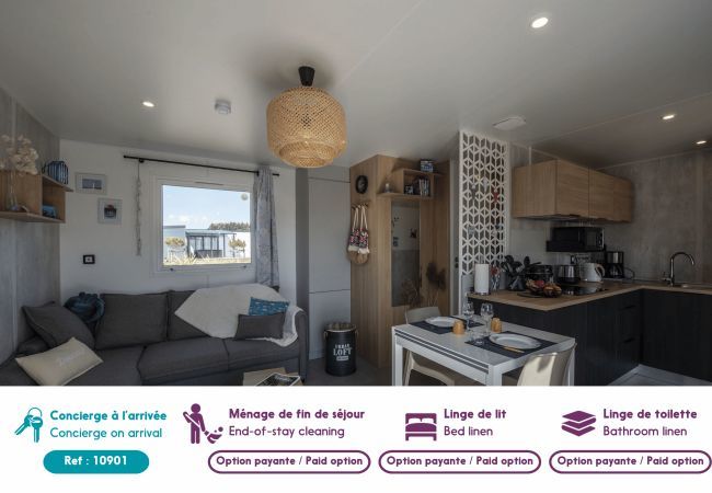 Chalet en Bretignolles-sur-Mer - Chalet para 4 en una residencia con piscina Chalet en Bretignolles-sur-Mer - Chalet para 4 en una residencia con piscina