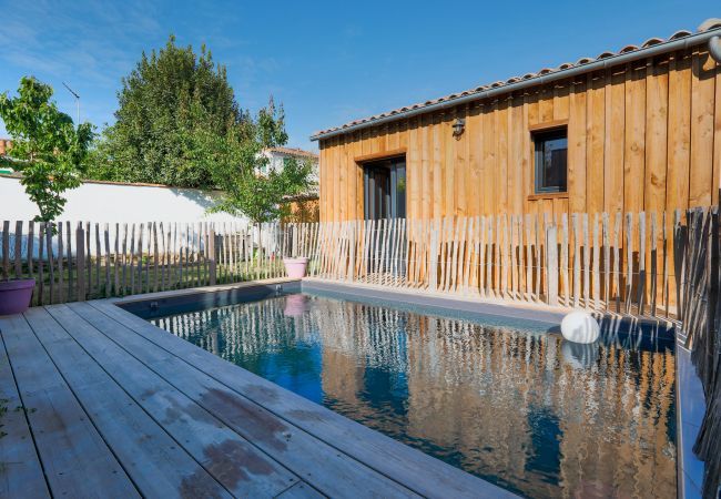 Casa en Rivedoux-Plage - El 7 - Entre el mar y el bosque - Casa con piscina