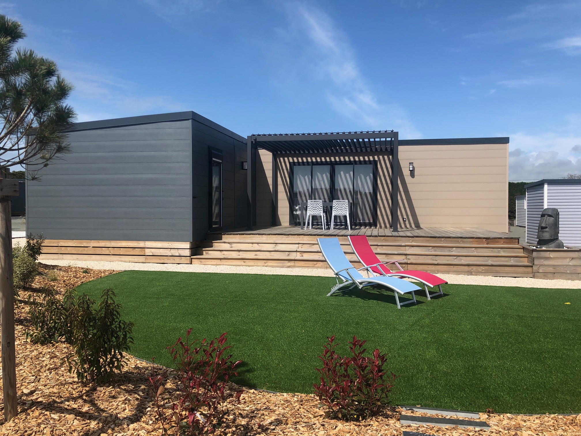 Chalet en Bretignolles-sur-Mer - Chalet para 6, residencia con piscina climatizada