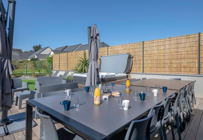 Casa en Saint-Gildas-de-Rhuys - Villa moderna para 15 con piscina - Centro Casa en Saint-Gildas-de-Rhuys - Villa moderna para 15 con piscina - Centro