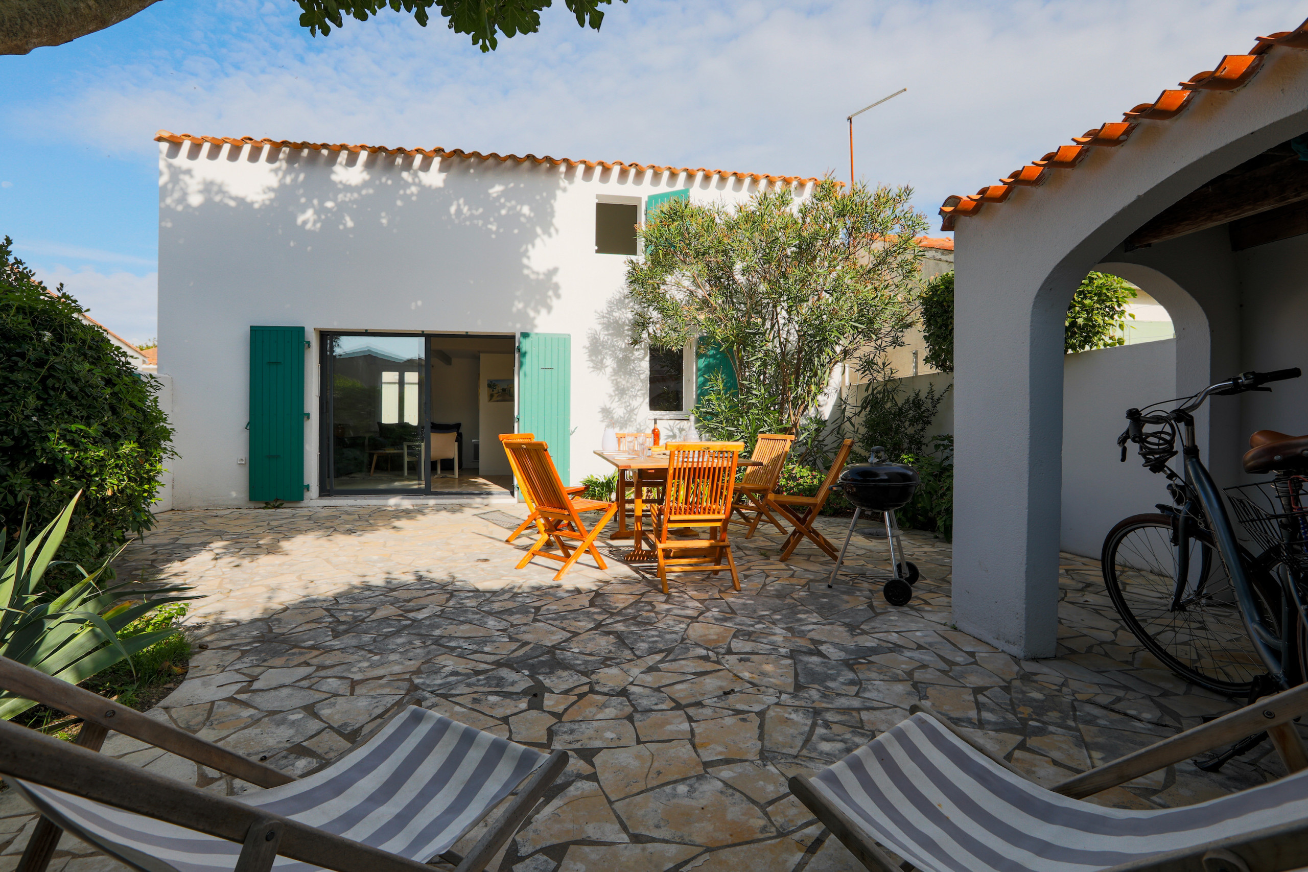 Casa en Saint-Clément-des-Baleines - Saint Clément - 400 m playa - Corazón del pueblo