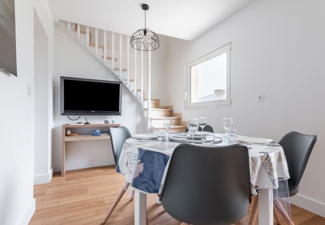 Casa en Arzon - Casa para 4 con jardín - 300 m de la playa