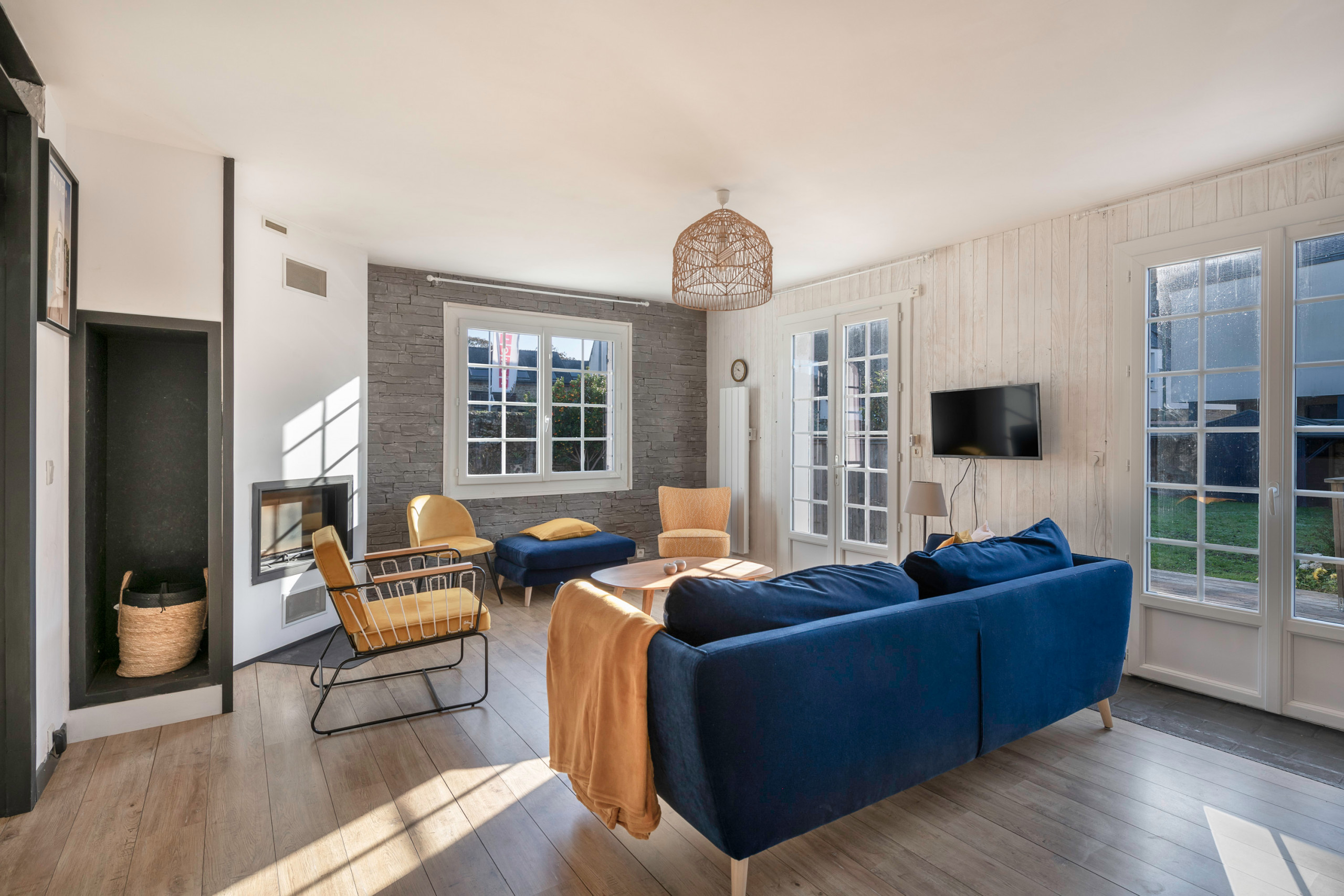 Casa en Arzon - Estancia en Arzon para 11 con jardín