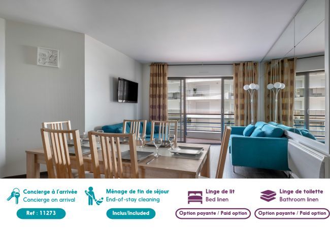 Apartamento en La Baule-Escoublac - Apart 4 adultos 2 ninos - Acceso directo a la playa Apartamento en La Baule-Escoublac - Apart 4 adultos 2 ninos - Acceso directo a la playa