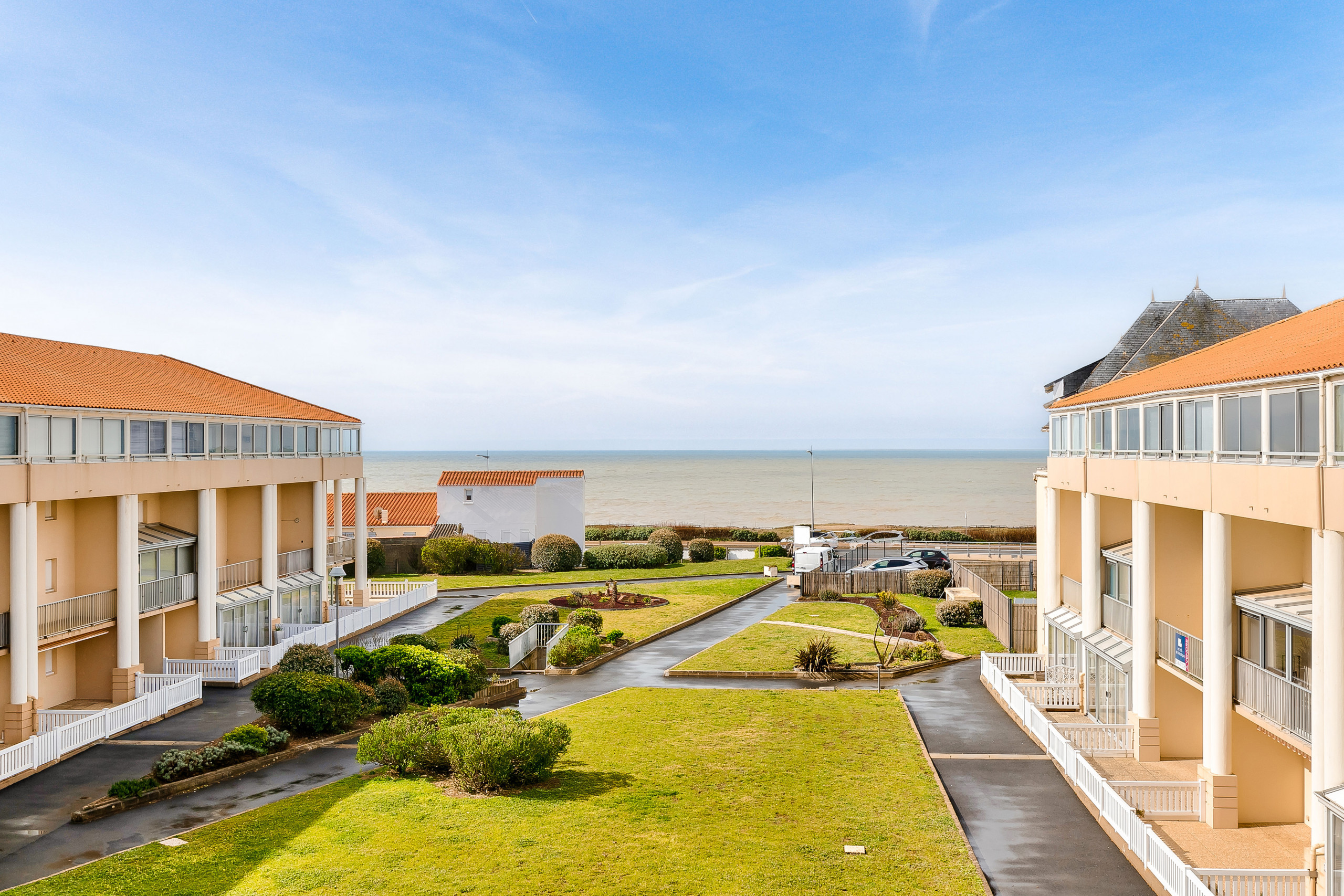 Apartamento en St. Hilaire de Riez - Frente al mar - Apartamento para 4 en la corniche