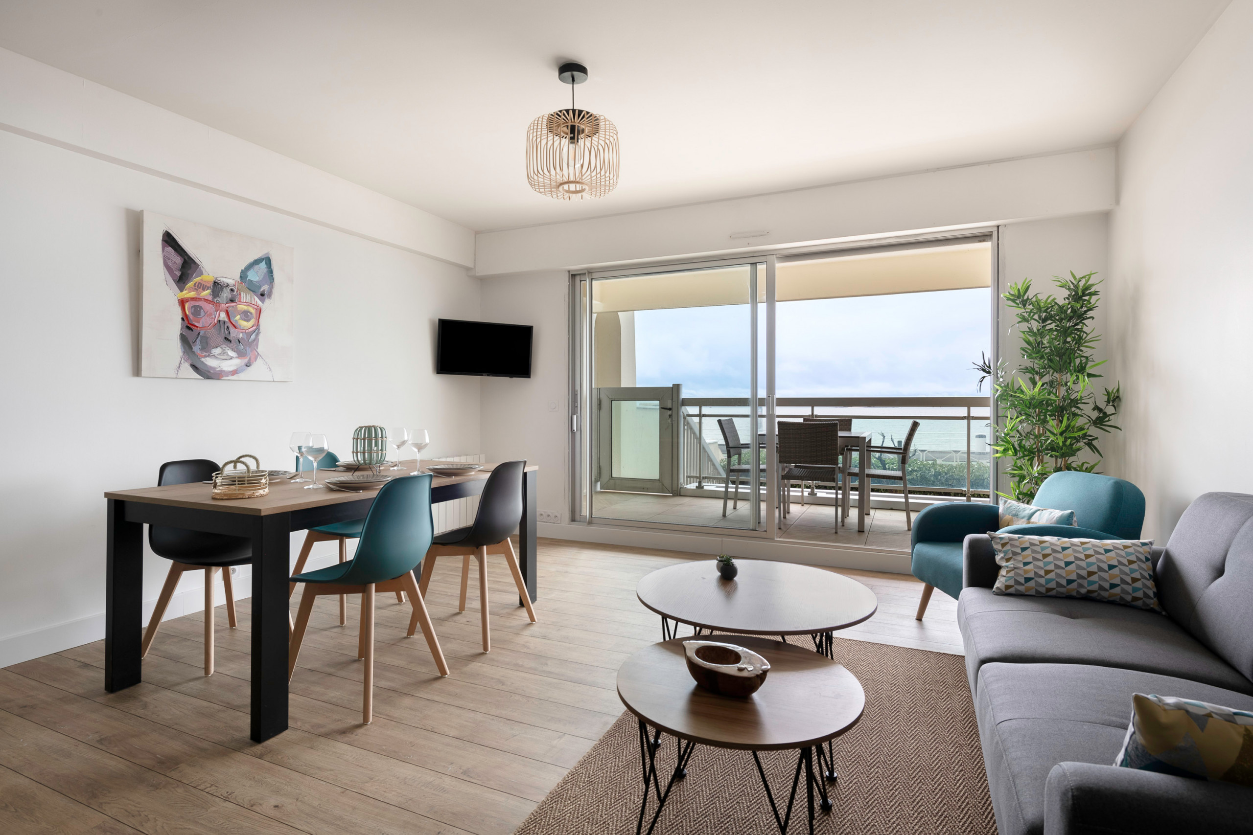 Apartamento en La Baule-Escoublac -  Vista al mar - Balcón frente al mar - Apartamento para 4