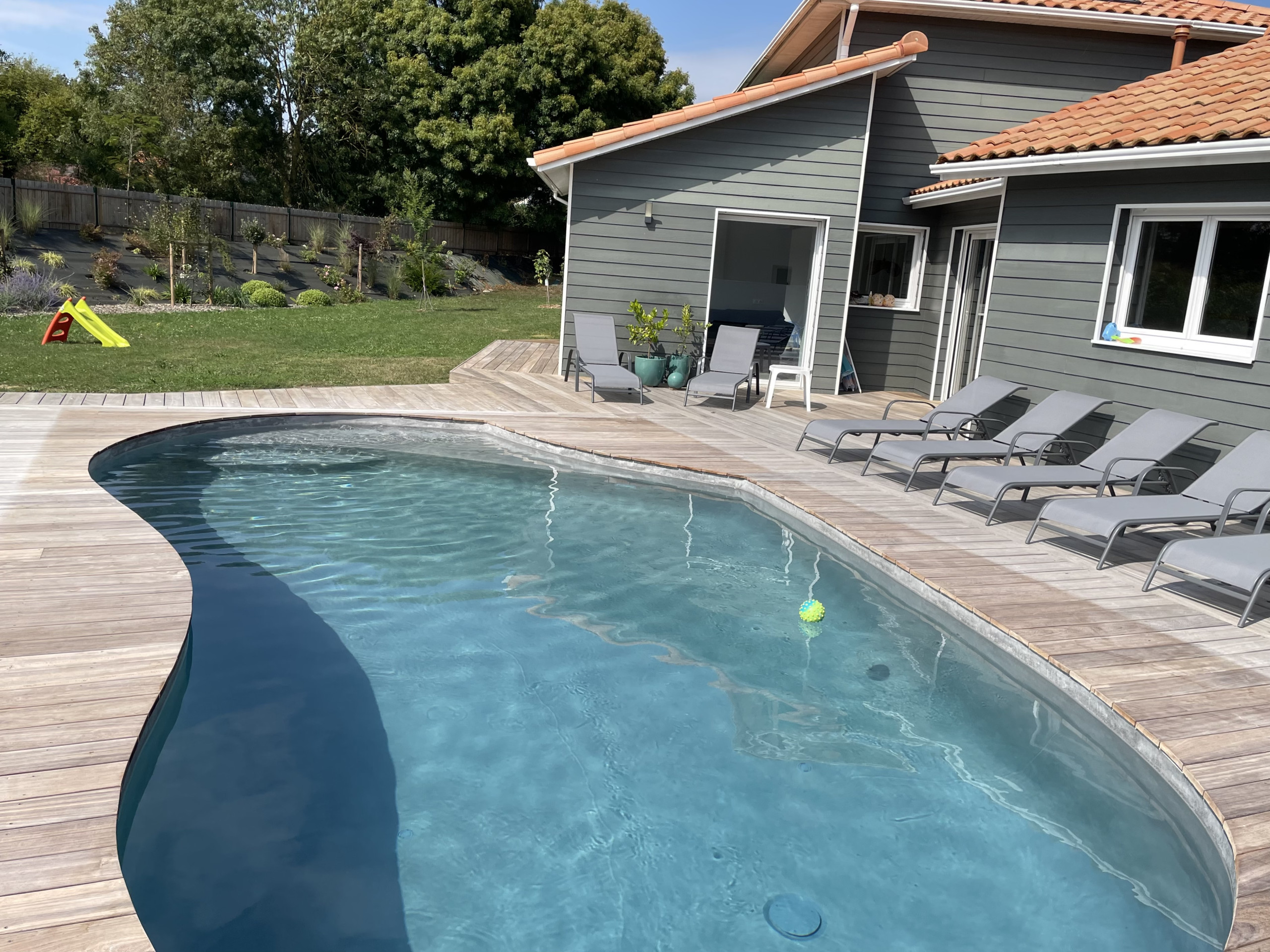 Casa en Pornic - Casa con piscina para 8 adultos - 2 niños