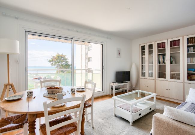 Apartamento en Pléneuf-Val-André -  Estancia con vistas al mar en Pléneuf-Val-André