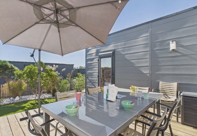 Chalet en Bretignolles-sur-Mer - Chalet para 6 en una residencia con piscina