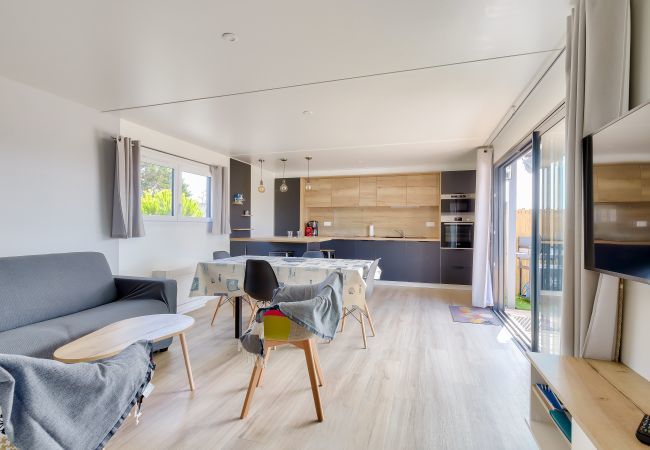 Chalet en Bretignolles-sur-Mer - Residencia con piscina, chalet para 4 Chalet en Bretignolles-sur-Mer - Residencia con piscina, chalet para 4