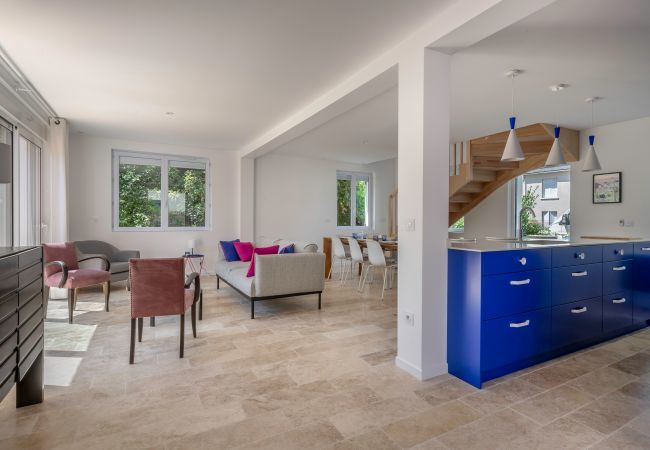 Casa en La Baule-Escoublac - Casa moderna con jardín para 8 en La Baule Casa en La Baule-Escoublac - Casa moderna con jardín para 8 en La Baule