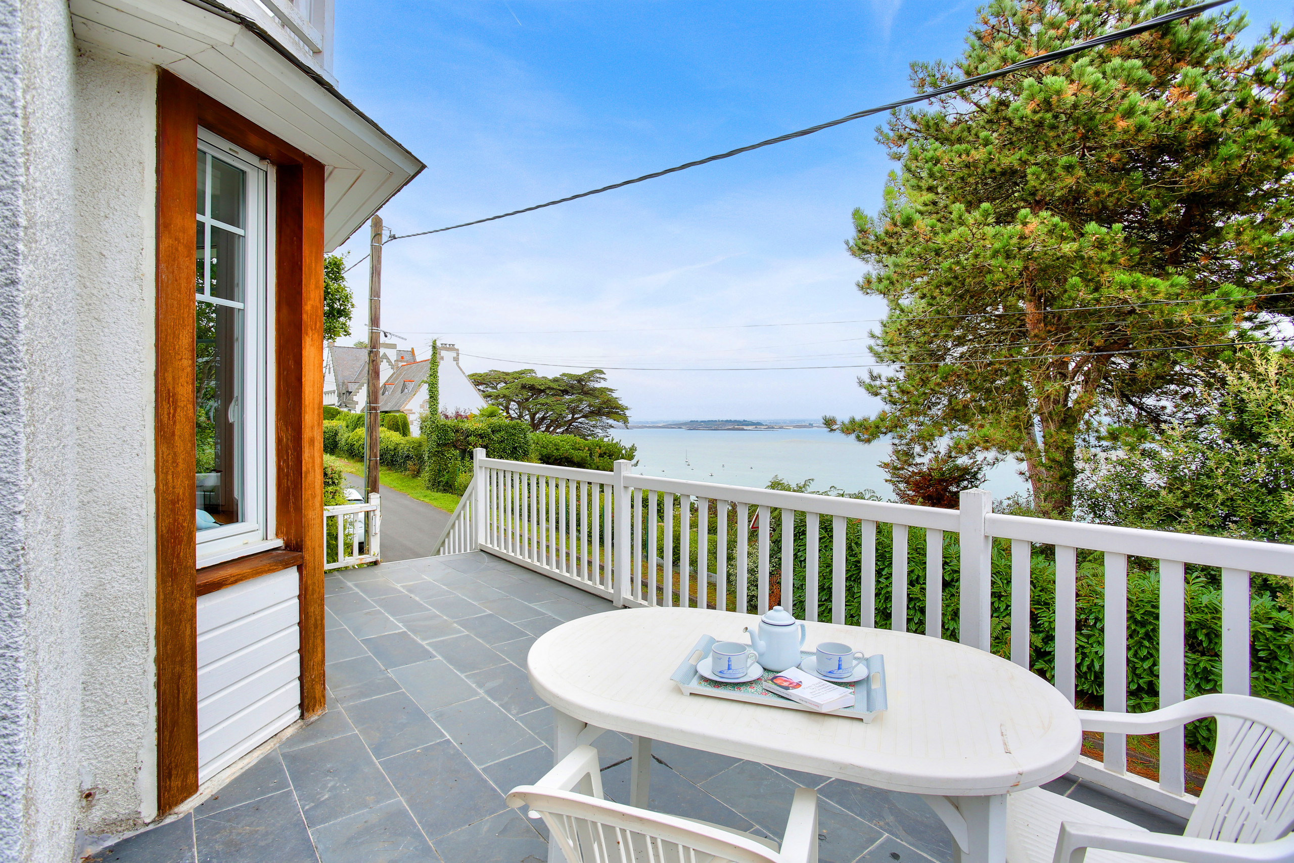 Casa en Saint-Cast-le-Guildo - Casa para 9, vista al mar, terraza, playa a pie