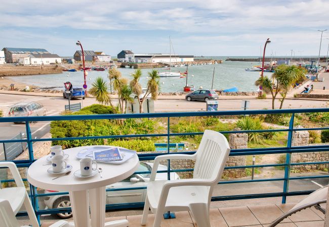 Apartamento en Plobannalec-Lesconil - A 200m de la playa, piso con vistas al mar para 2 Apartamento en Plobannalec-Lesconil - A 200m de la playa, piso con vistas al mar para 2