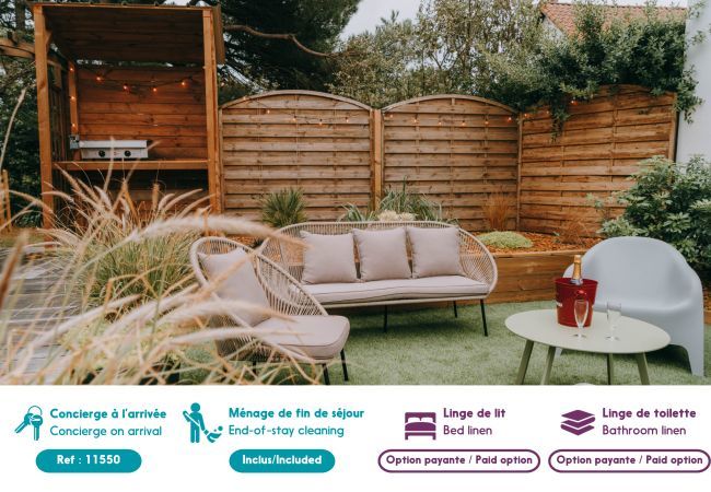 Casa en Pornichet -  A 100m de la playa - Preciosa casa para 8 Casa en Pornichet -  A 100m de la playa - Preciosa casa para 8