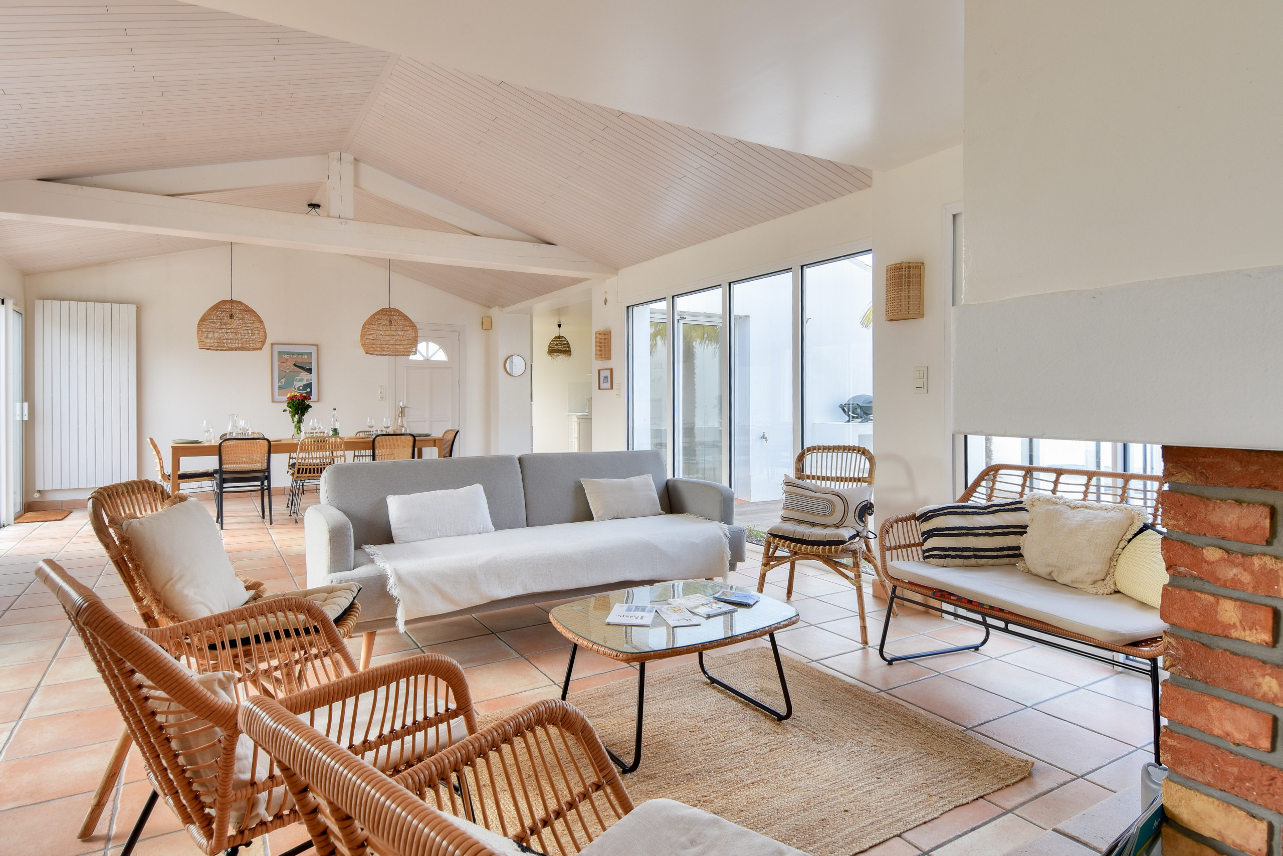Casa en Noirmoutier-en-l´Ile - Casa para 14 - 150 m de la playa de La Clère