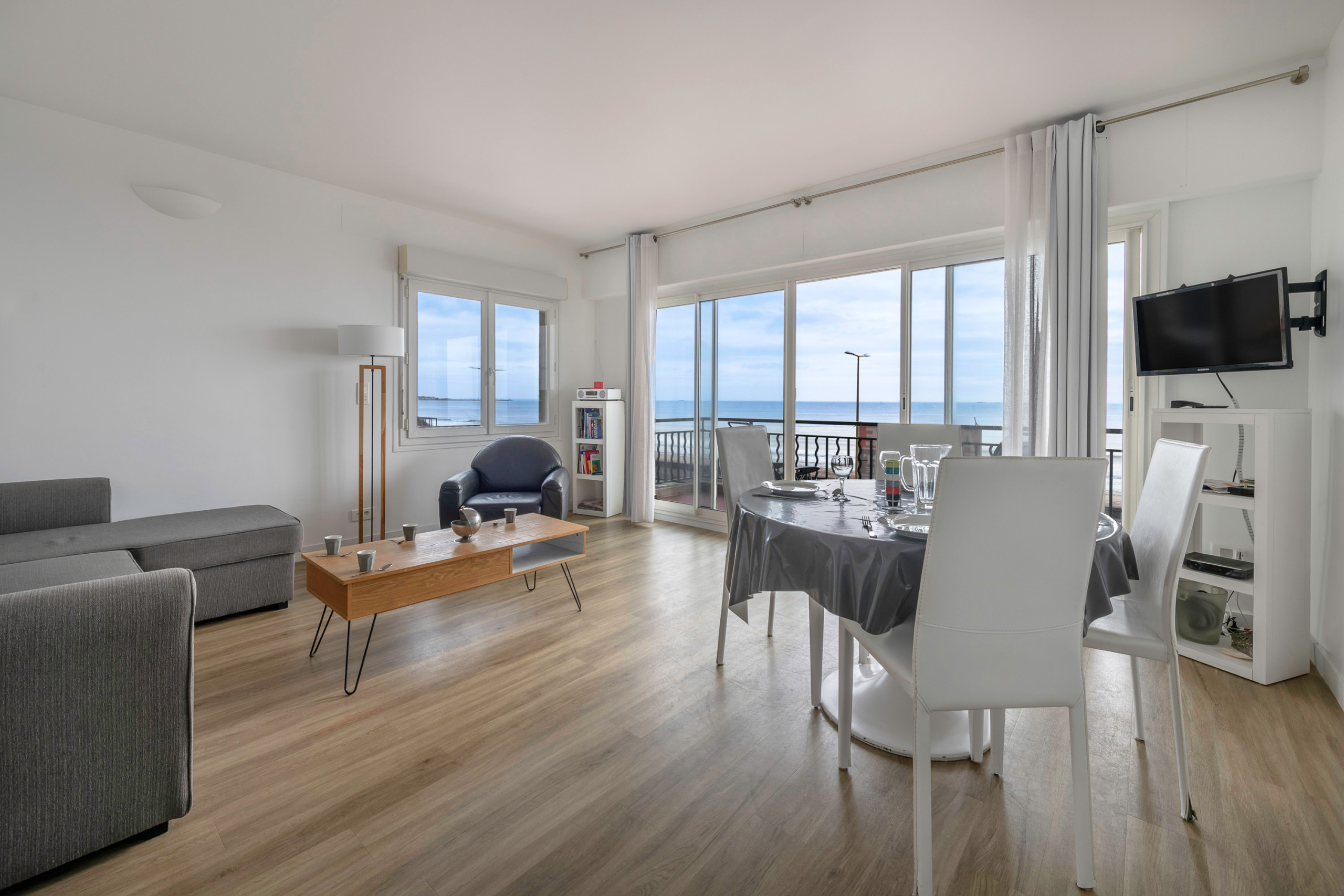 Apartamento en La Baule-Escoublac - Estancia para 4 - Frente al mar - Vistas al mar