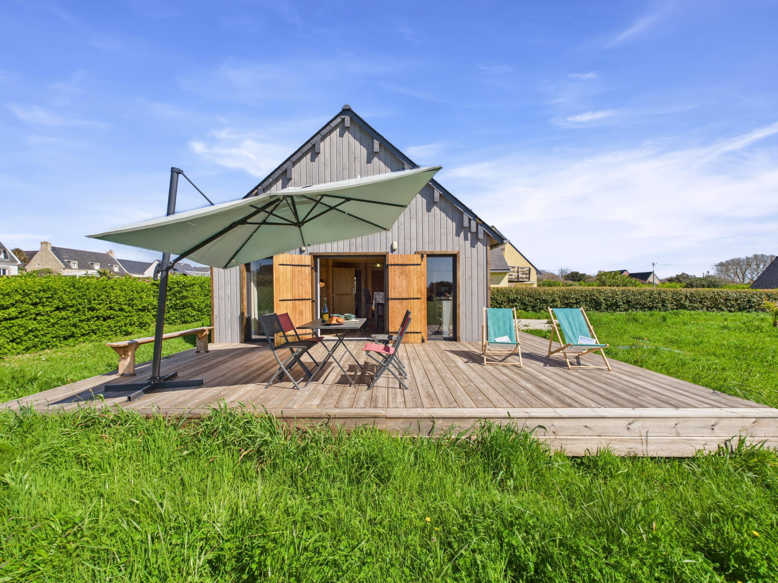 Chalet en Penmarch - 650m Ster playa, chalet con terraza para 4