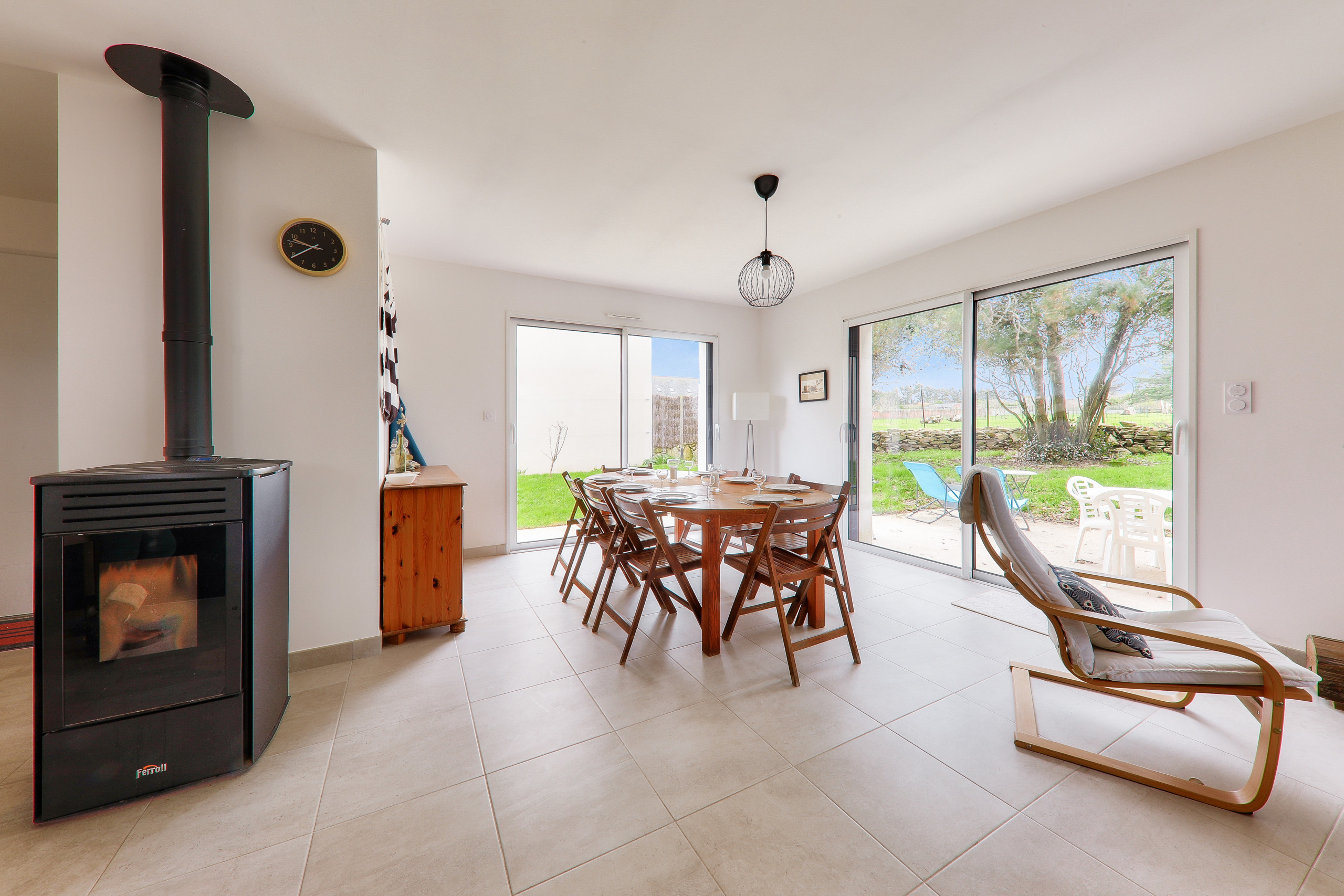 Casa en Saint-Pierre-Quiberon - 600m de la playa, casa para 8 con jardin