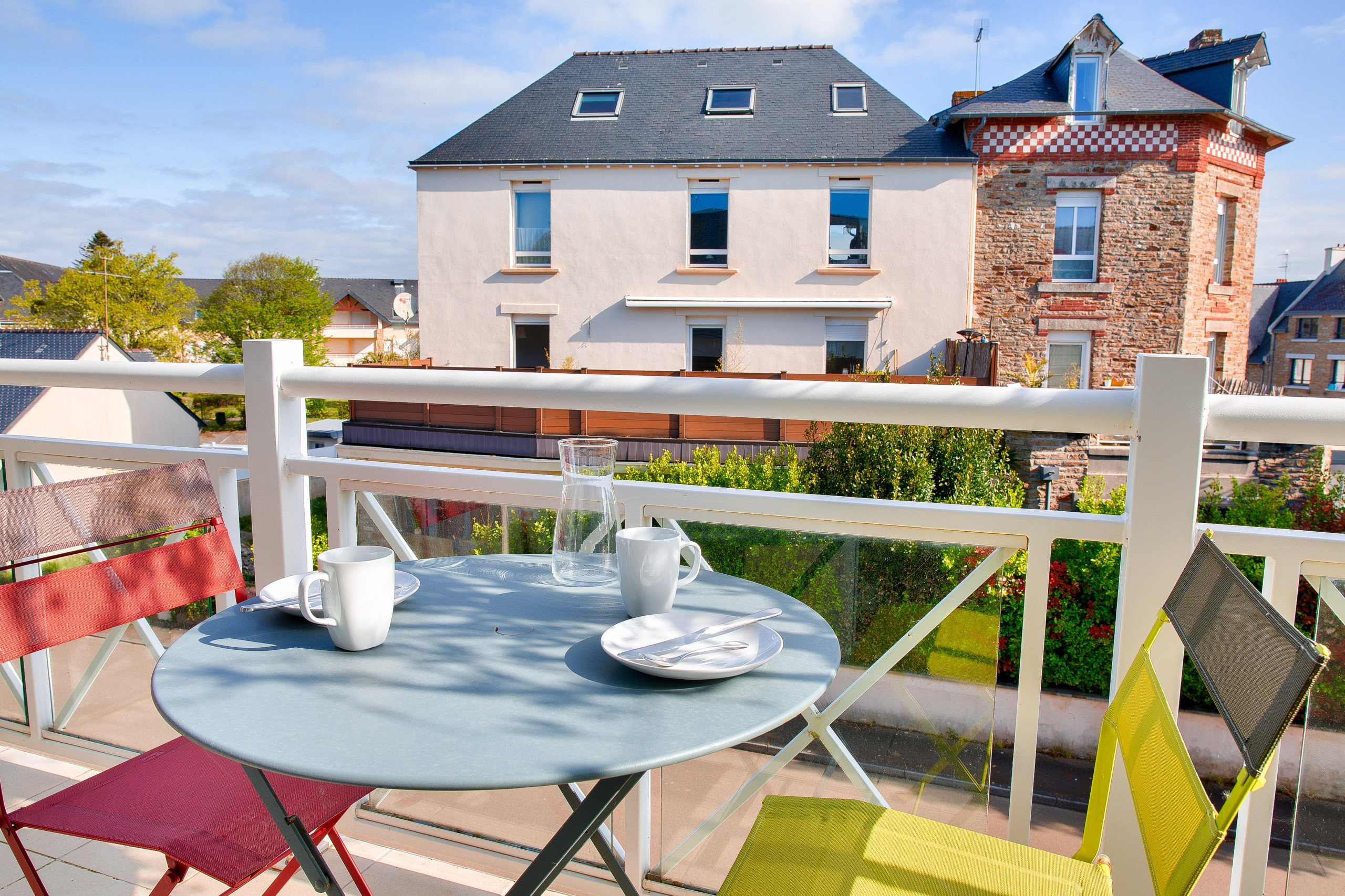 Apartamento en Fouesnant -  Cerca de la playa, apartamento para 4 con balcón