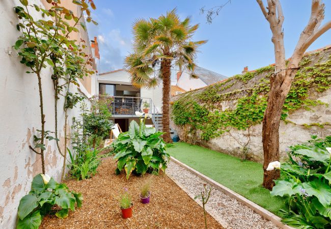Casa en Les Sables-d´Olonne - A 400m de la playa - casa con jardín Casa en Les Sables-d´Olonne - A 400m de la playa - casa con jardín