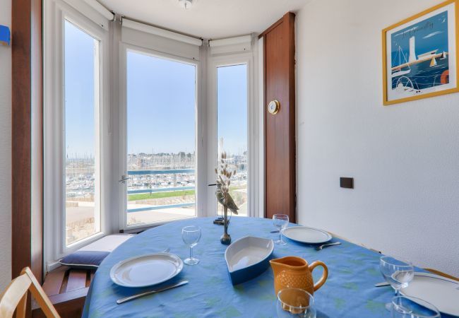 Apartamento en Arzon - Vista del puerto de Crouesty, piso para 5 Apartamento en Arzon - Vista del puerto de Crouesty, piso para 5