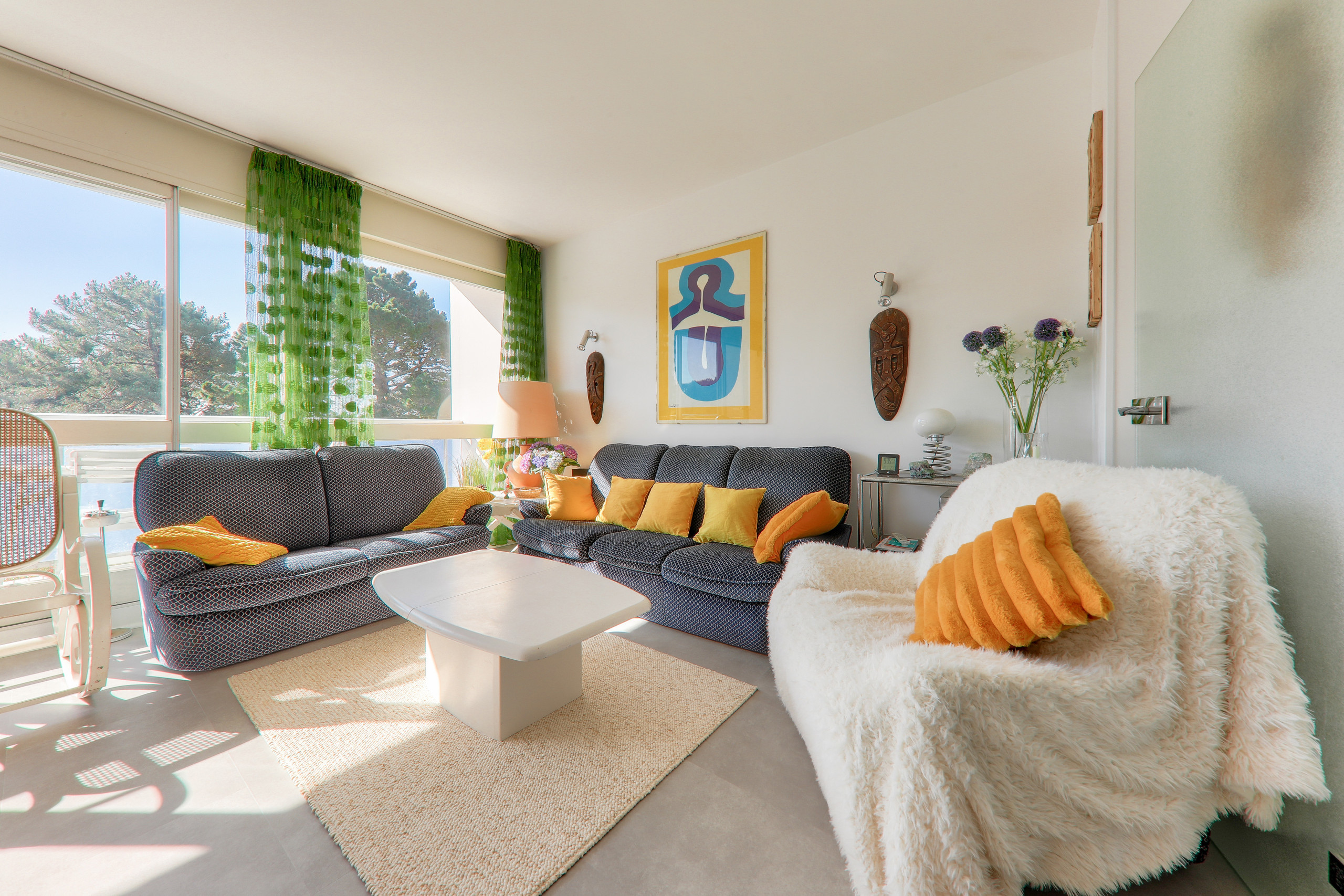 Apartamento en Saint-Philibert - 160m de la playa, vista al mar, piso para 6
