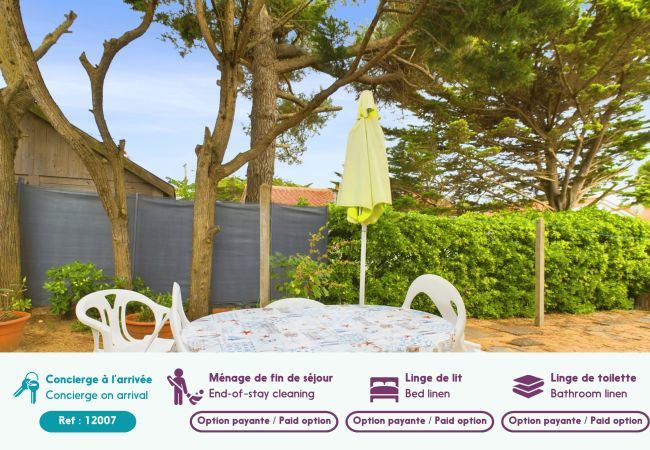 Casa en Bretignolles-sur-Mer - A 300m de la playa, casa para 5 Casa en Bretignolles-sur-Mer - A 300m de la playa, casa para 5