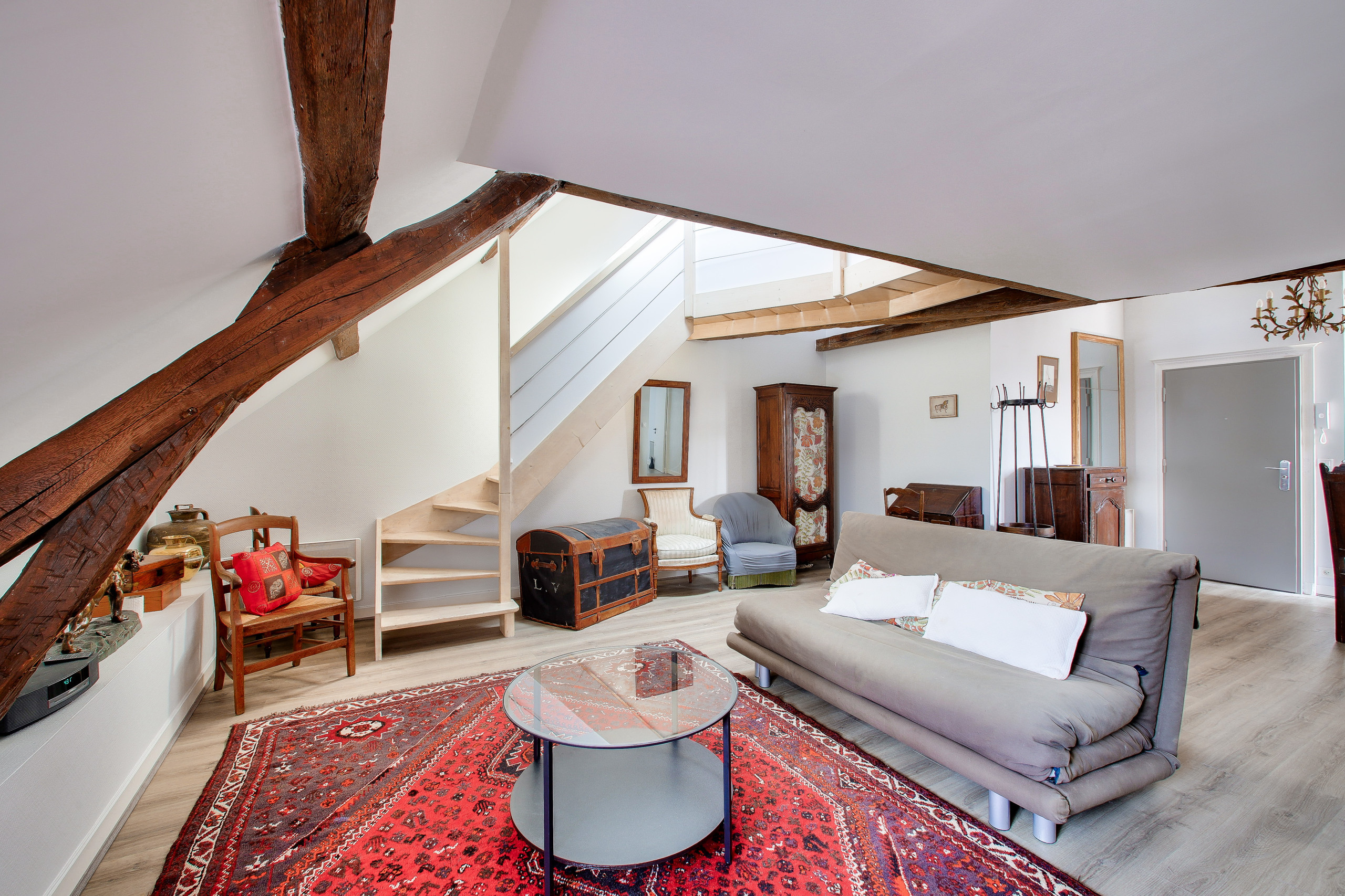 Apartamento en Nantes - Nantes Médiathèque, gran T2 bajo los tejados