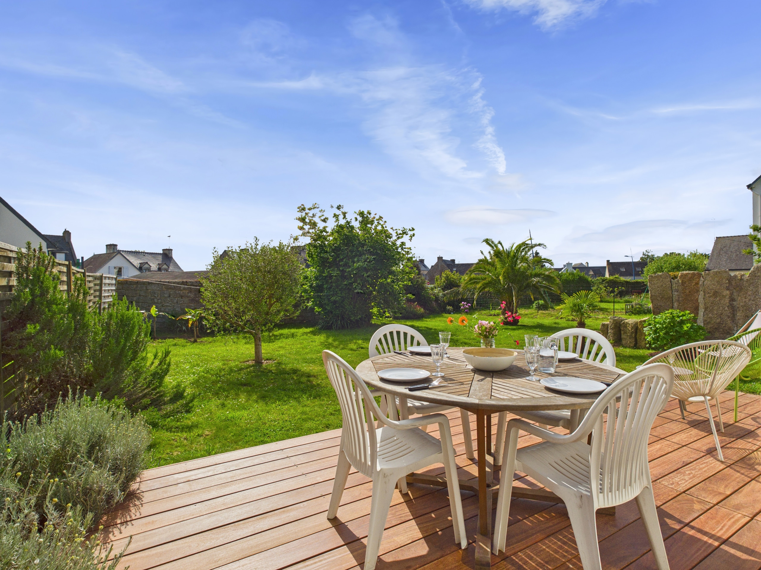 Casa en Névez - Centro Névez – jardín – 2 a 8 personas