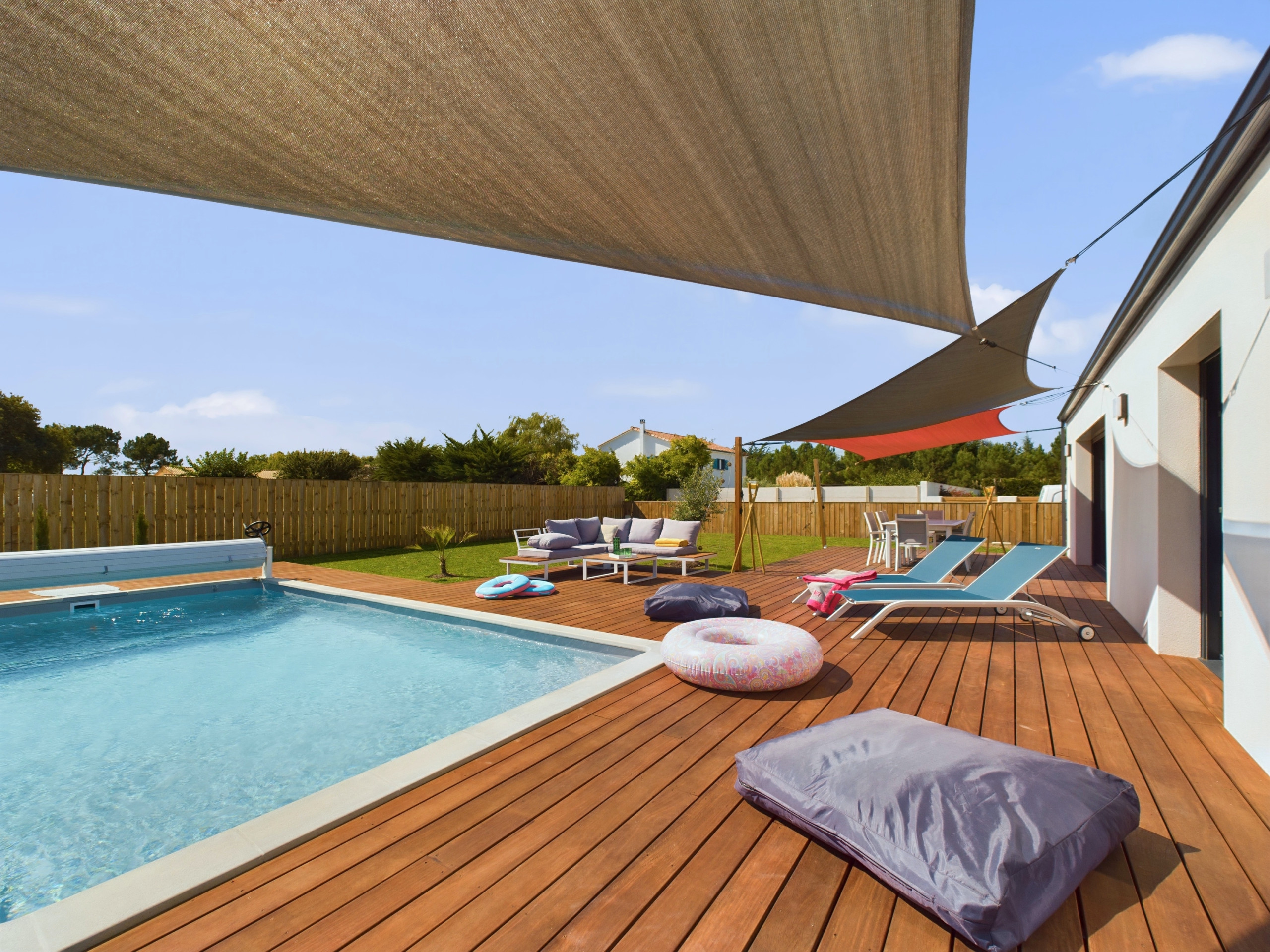 Casa en Saint-Hilaire-de-Riez - Casa para 7 con piscina (6 adultos máximo)