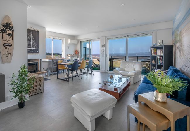 Apartamento en Saint-Brevin-les-Pins -  Aparte. Vista al mar para 4 en St Brevin