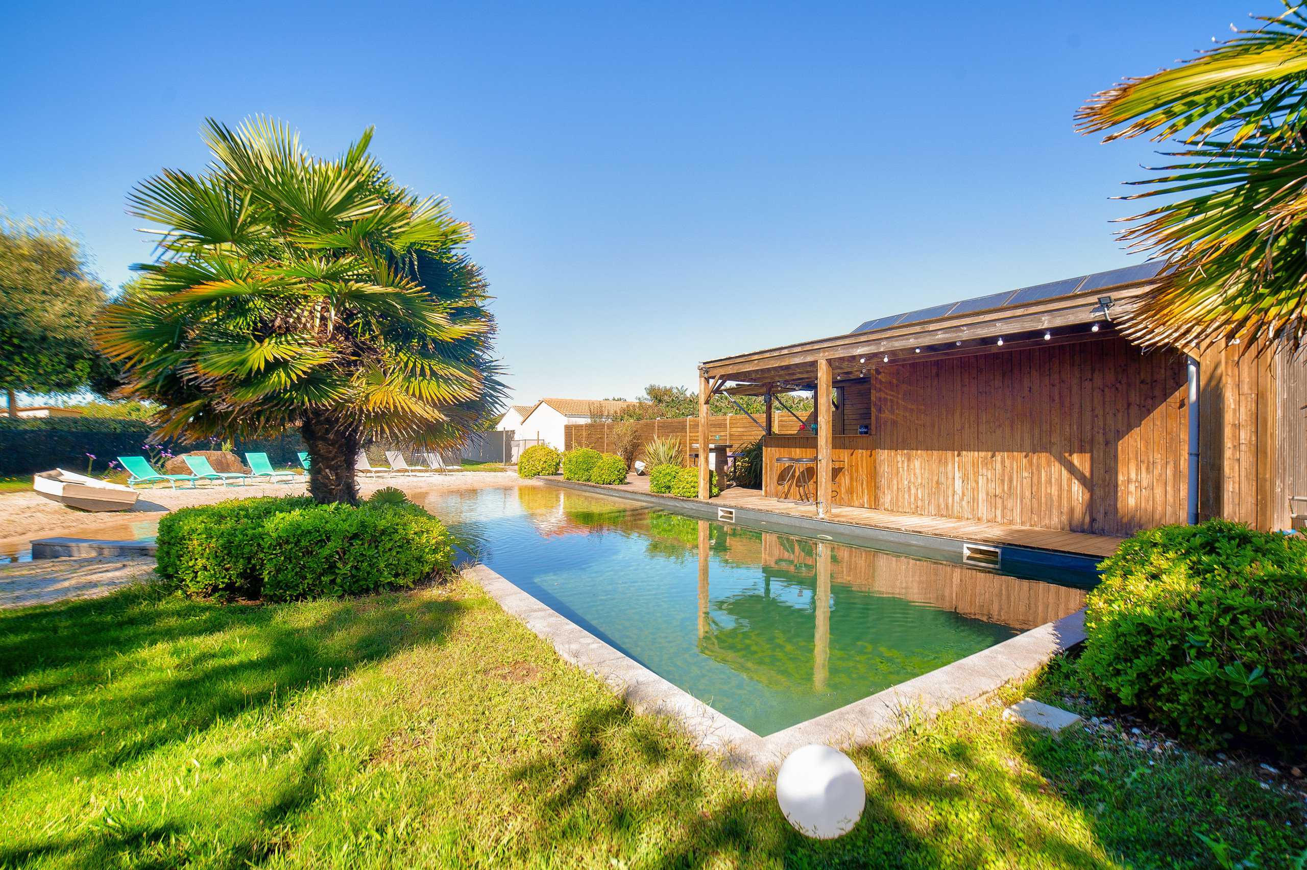 Casa en Saint-Vincent-sur-Jard - Casa para 10 - Laguna natural y relax